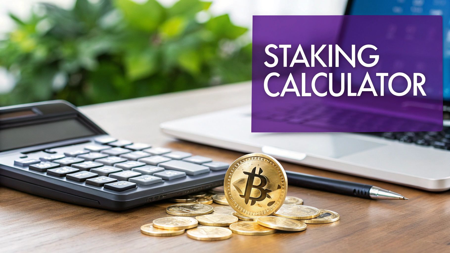 Crypto Staking Calculator Image