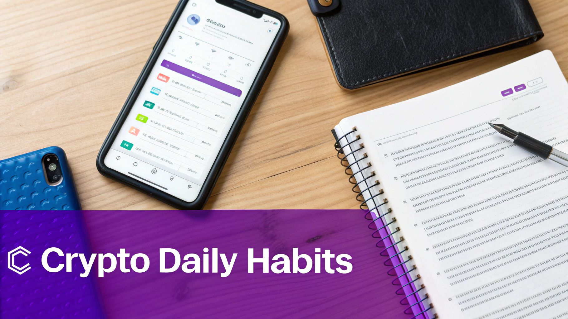 A person using a laptop with a digital lock icon overlaid, representing daily digital security habits.