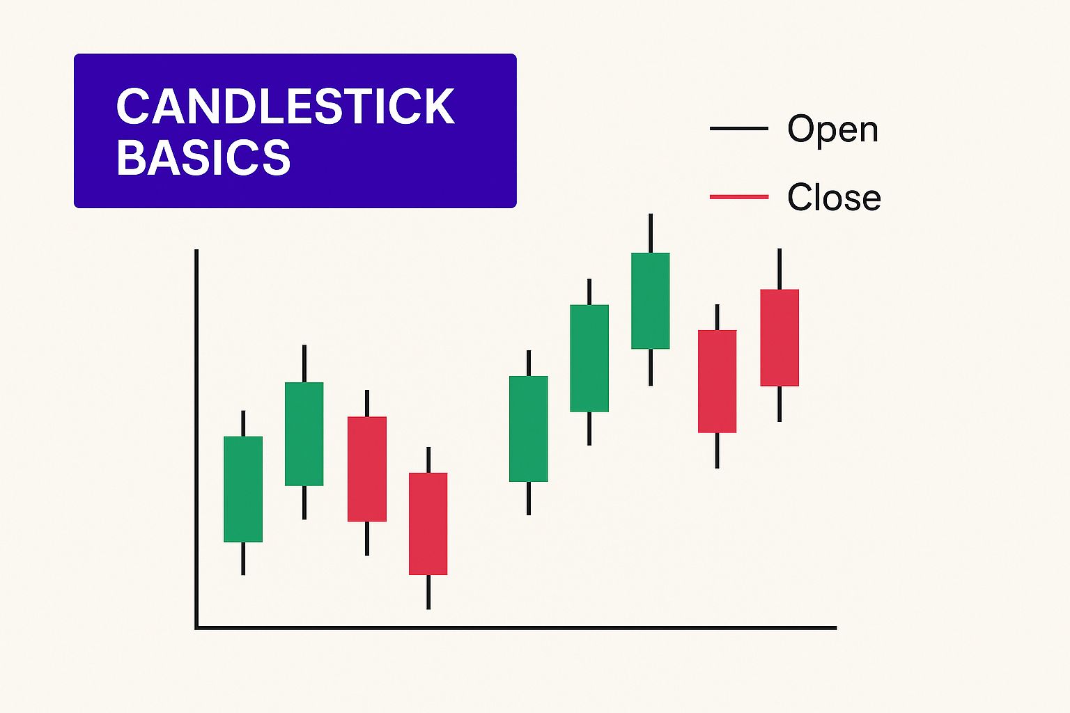 Infographic about crypto technical analysis for beginners