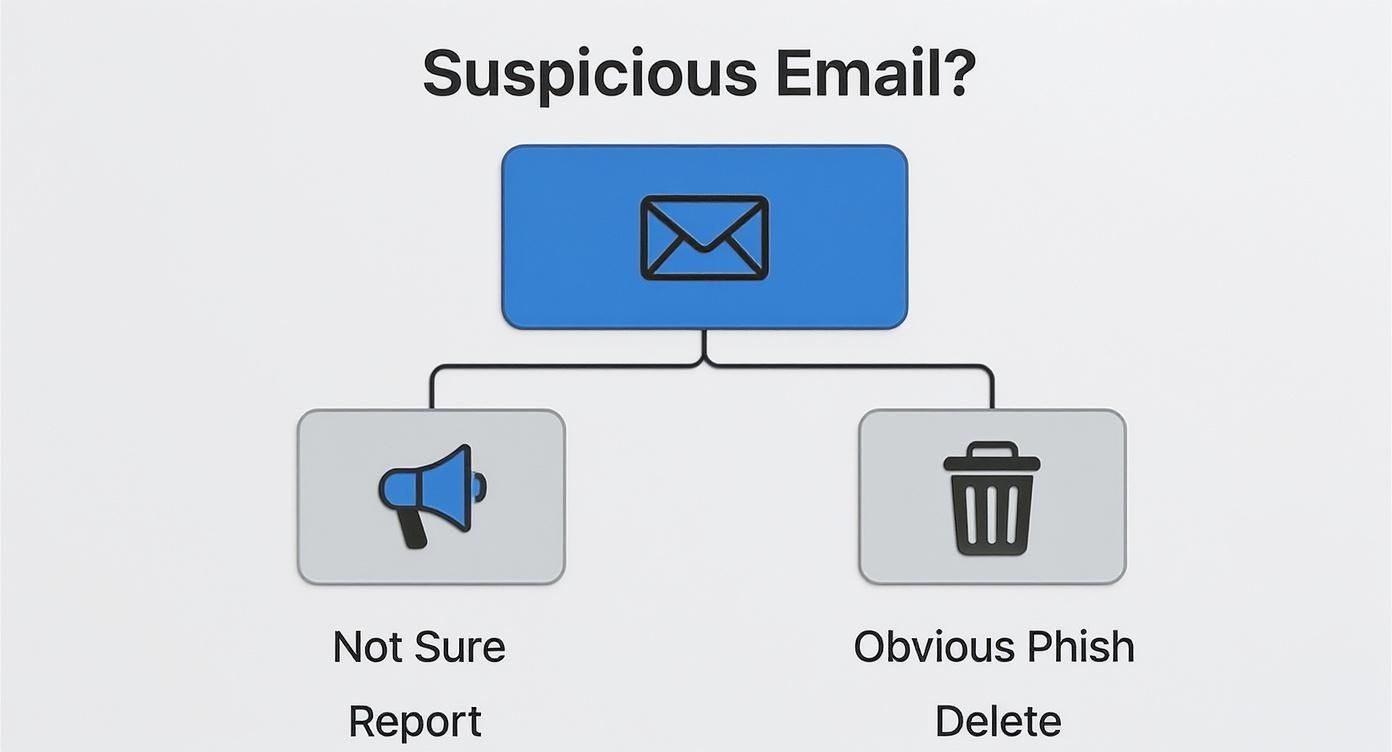 Infographic about how to protect against phishing attacks