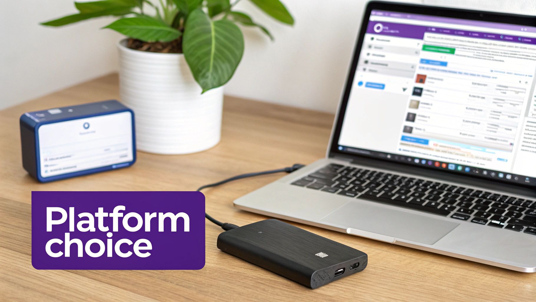 A person securing their crypto assets on a laptop with a hardware wallet nearby, symbolizing digital safety.