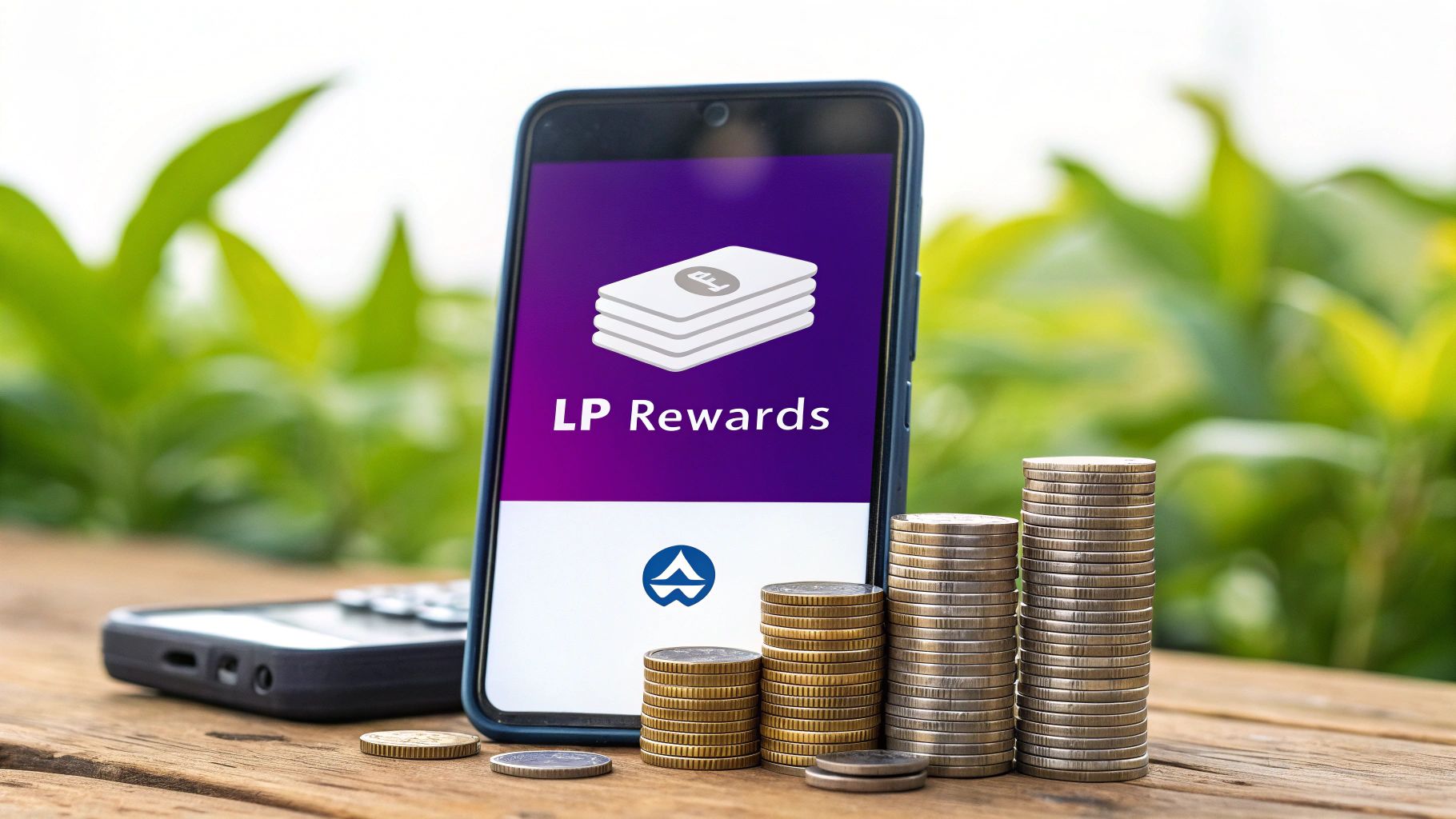 Woman interacting with a futuristic crypto interface