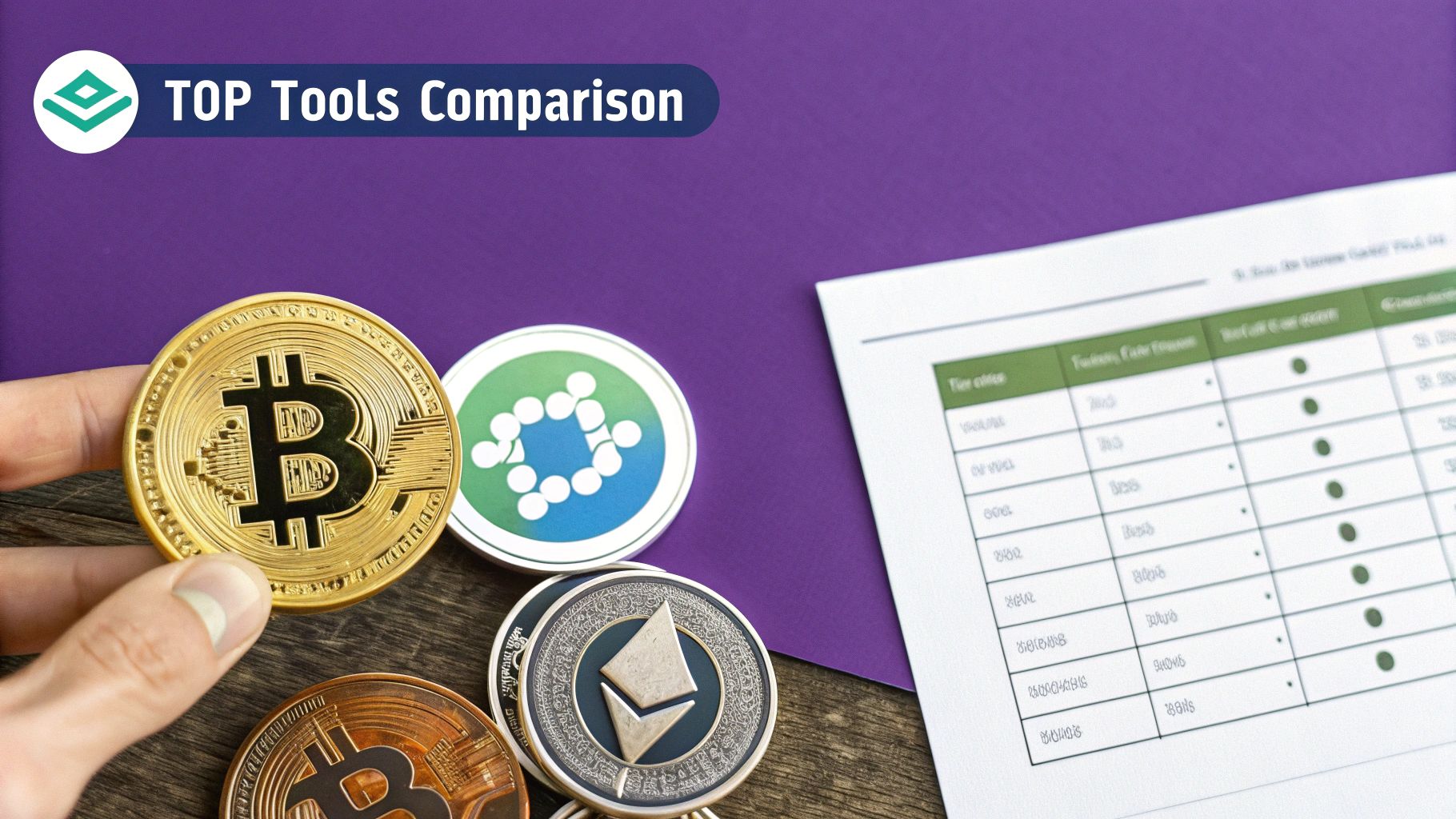 A digital dashboard showing various crypto metrics and indicators