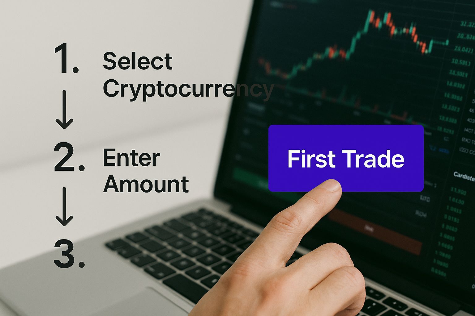 Infographic about crypto paper trade