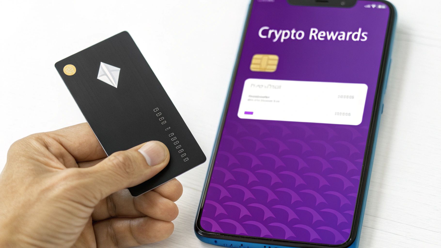 An image showcasing the Crypto.com logo and branding.