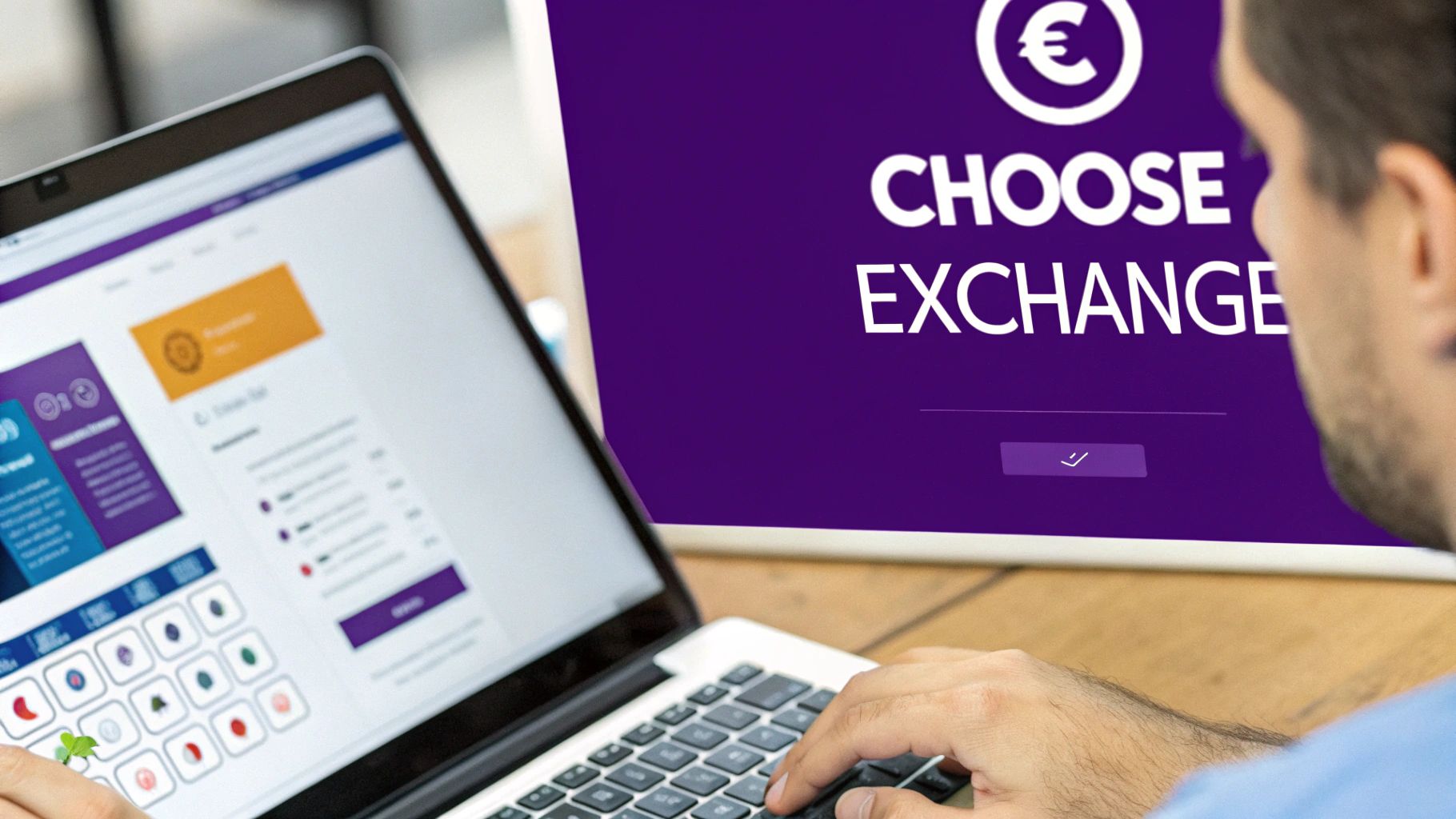 A user interface showing the final confirmation screen for a Bitcoin purchase