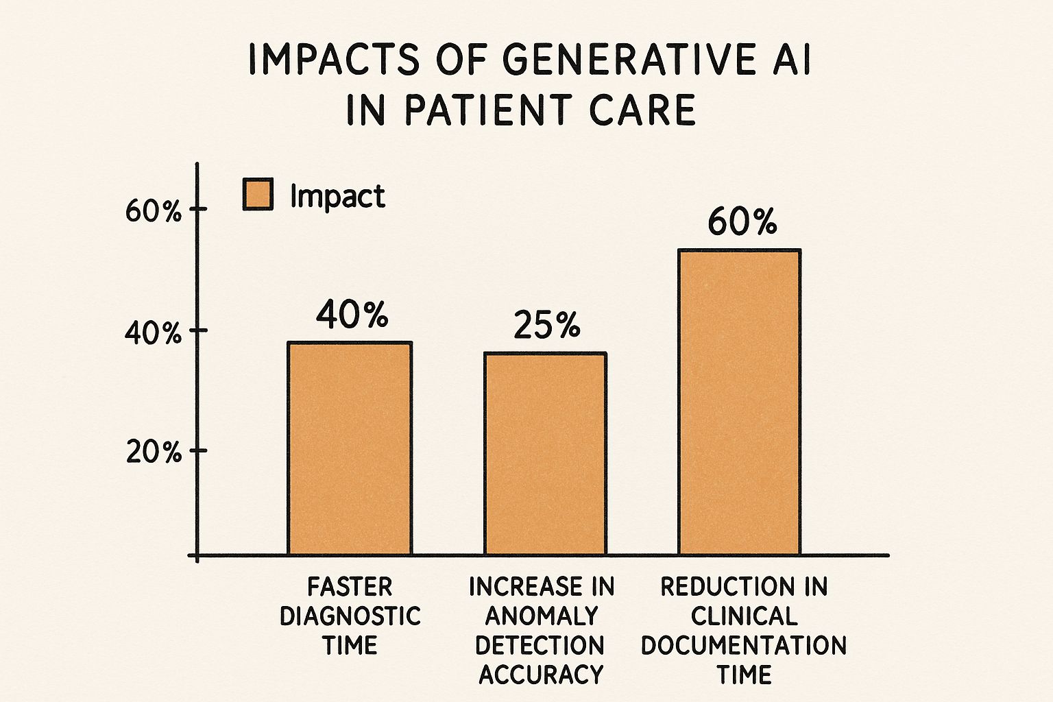 Infographic about generative ai healthcare