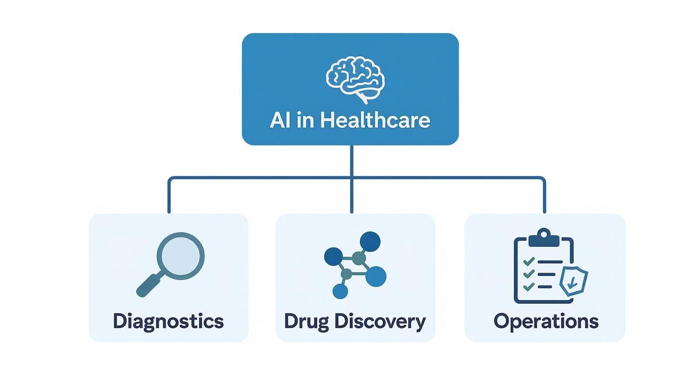 Infographic about ai companies healthcare