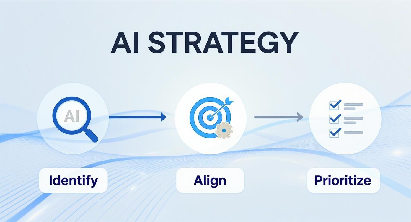 Infographic about implement ai in healthcare