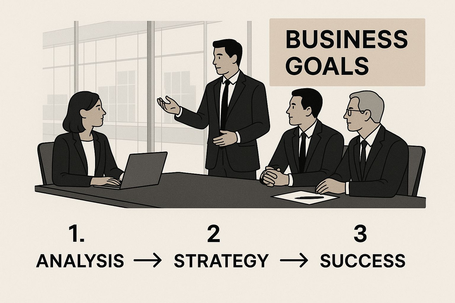 Infographic about ai strategy consulting