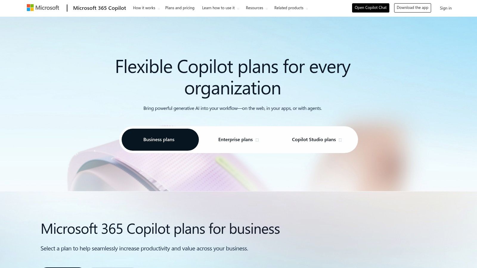 Microsoft 365 Copilot (for Business)