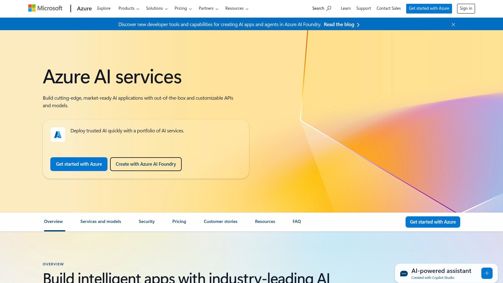 Microsoft Azure AI