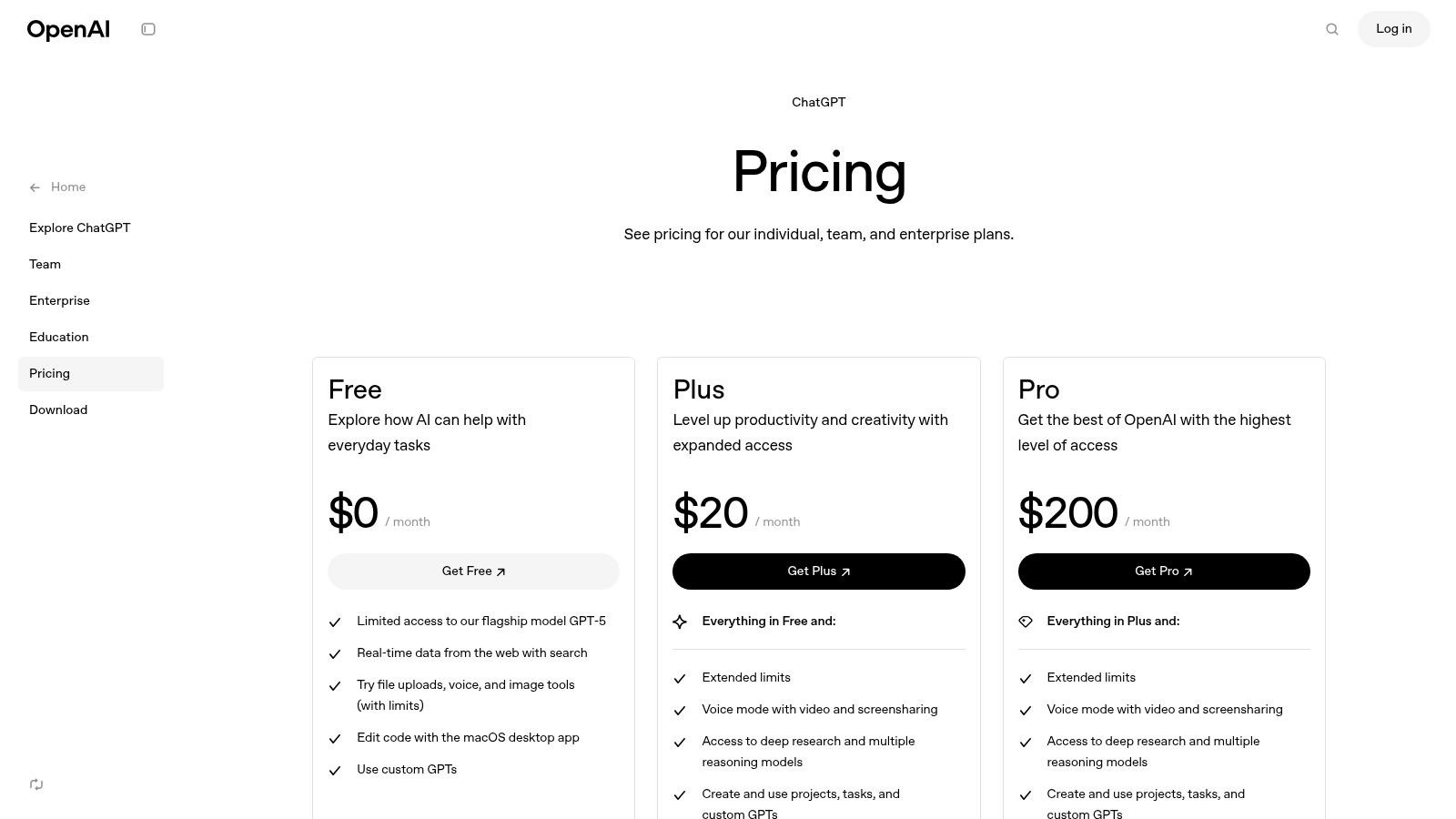 OpenAI — ChatGPT for Teams and Enterprise