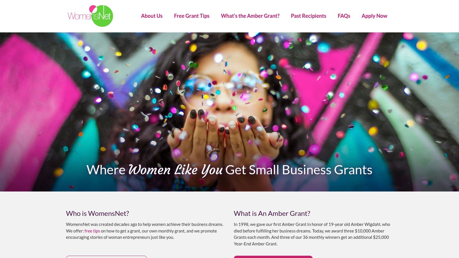 WomensNet – Amber Grant