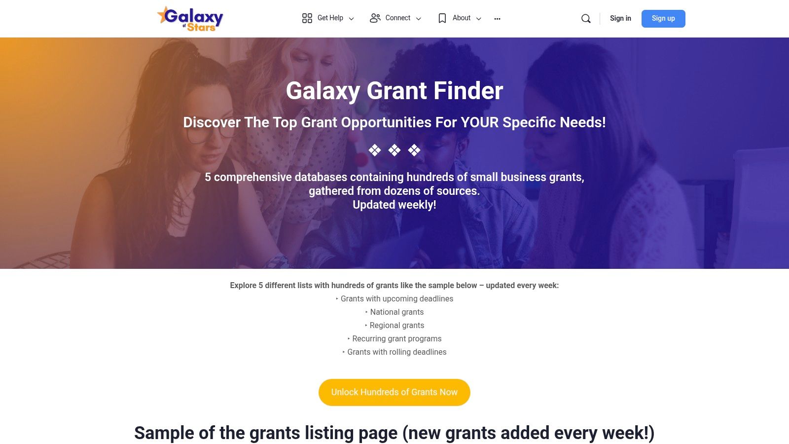 Galaxy of Stars – Galaxy Grant