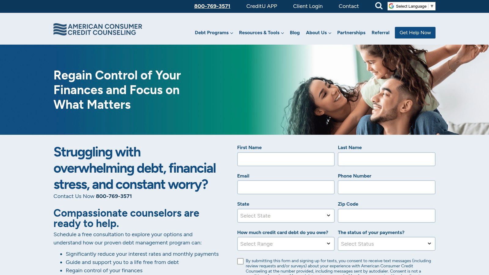 American Consumer Credit Counseling (ACCC)