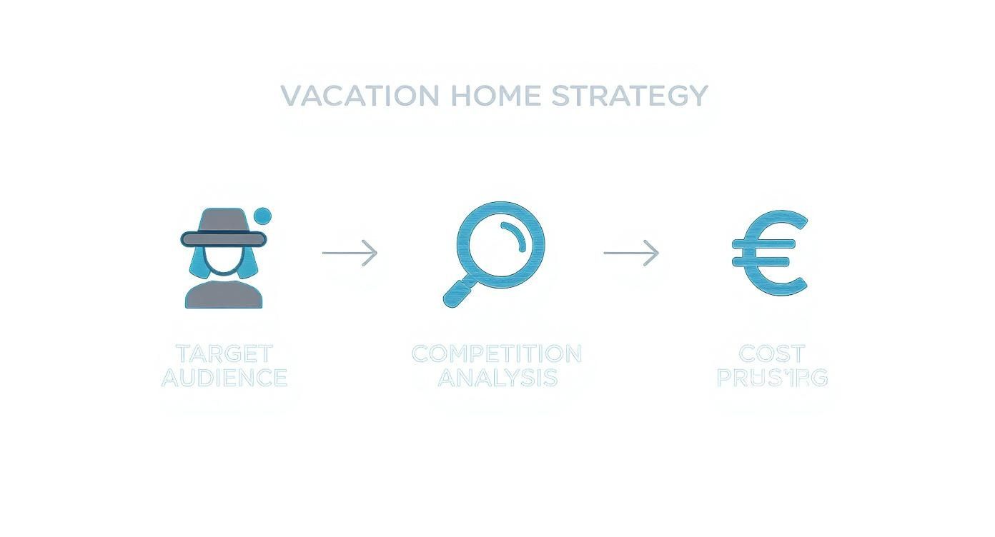 Infographic about aprire una casa vacanze