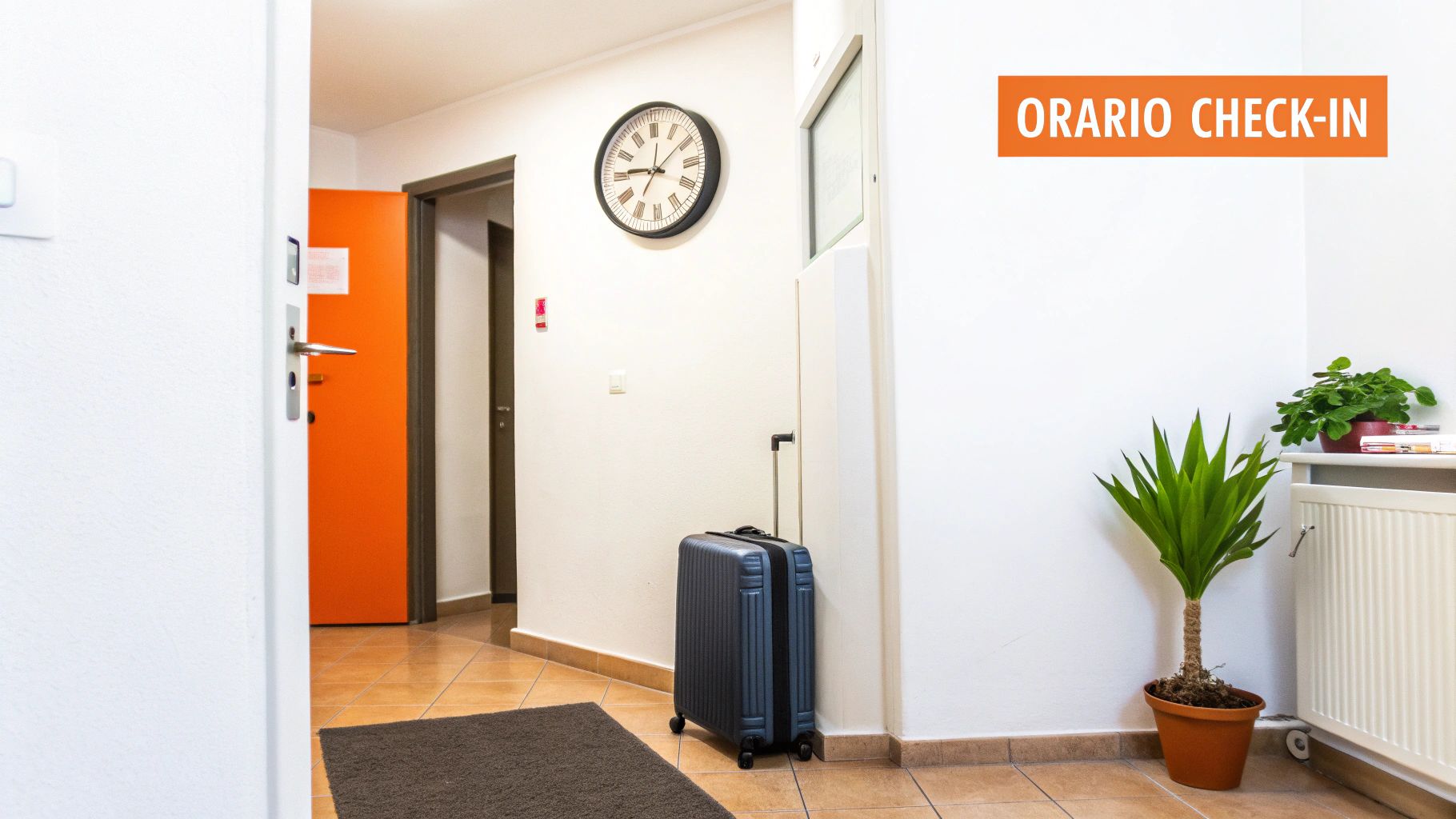 Regola del Check-in e Check-out (Check-in/Check-out Policy)