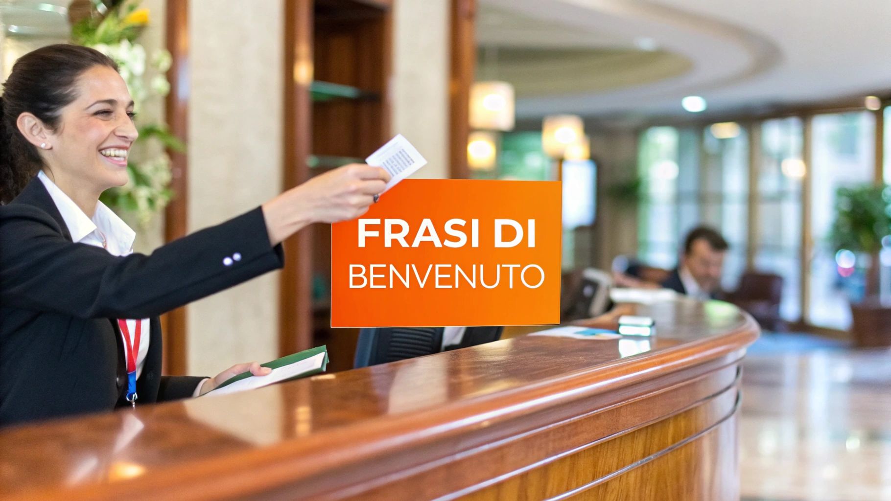 Thumbnail for: Accoglienza frasi di benvenuto: Idee efficaci per B&B e hotel