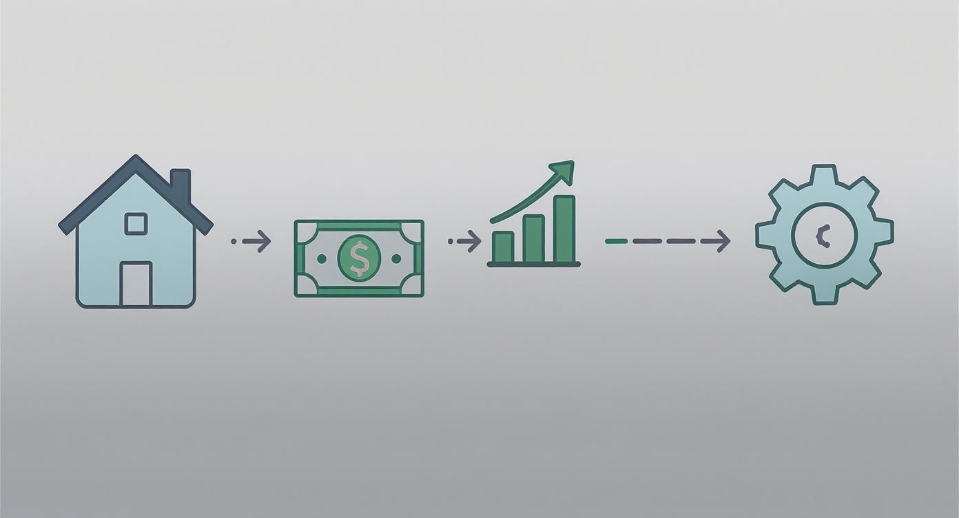 Infographic about come affittare casa vacanze