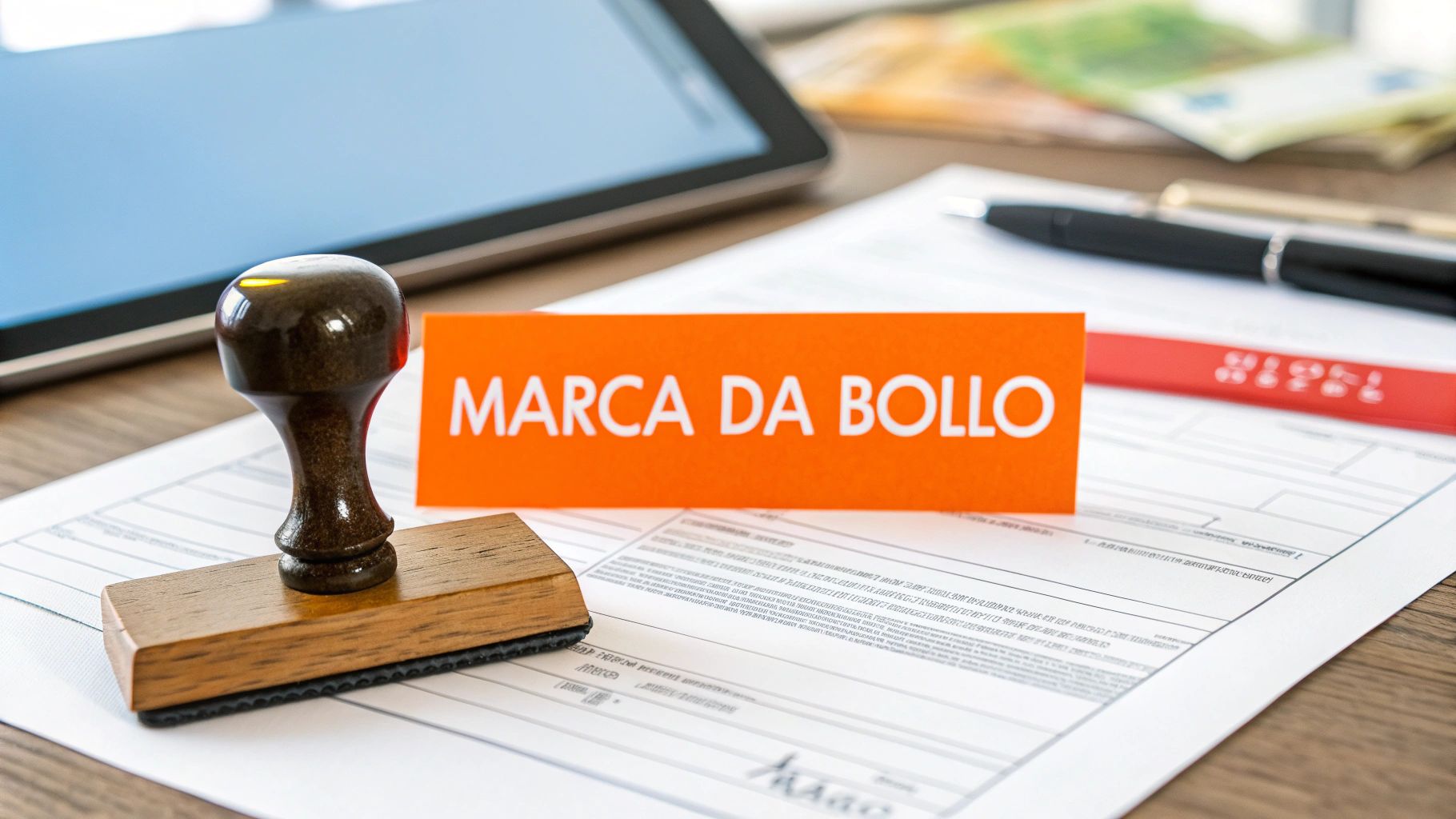 Thumbnail for: Marca da bollo sulla ricevuta di affitto: la guida pratica per non sbagliare