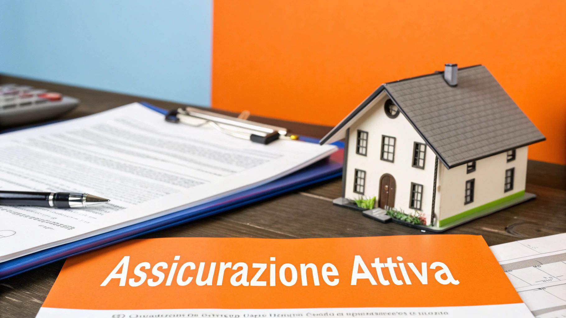 Host sorridente che lavora al computer in una casa vacanza luminosa