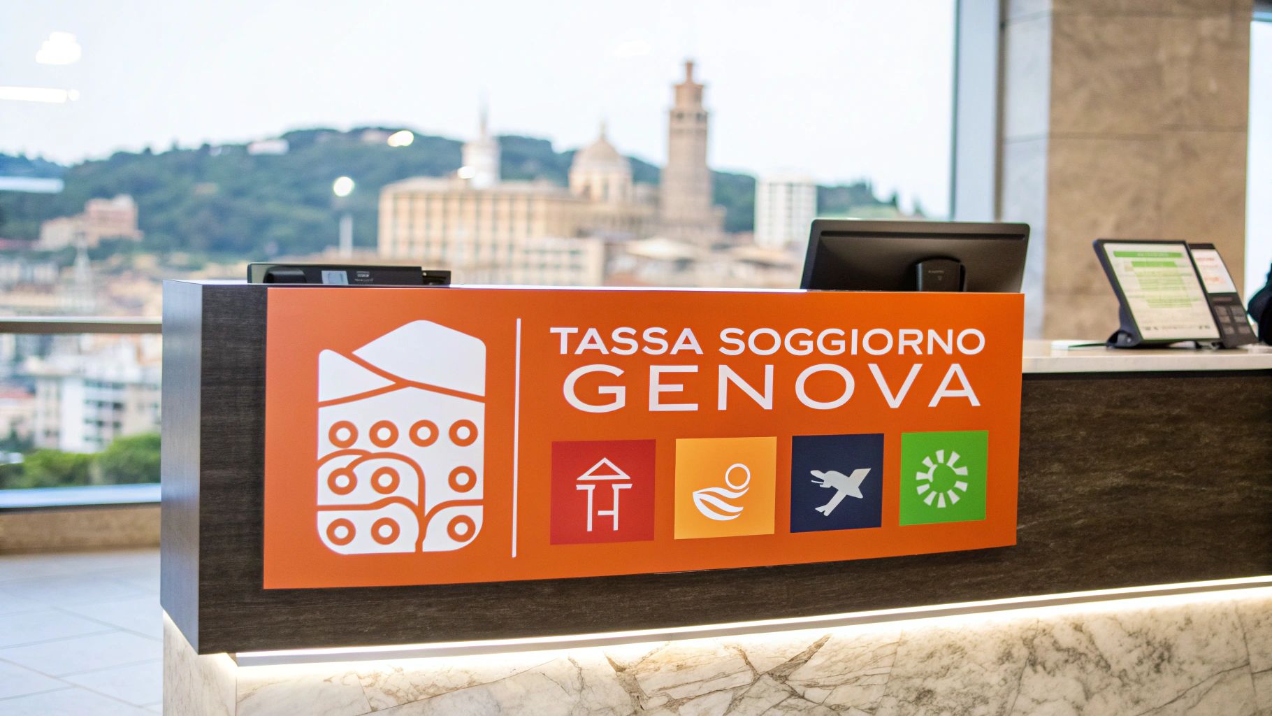 Thumbnail for: Tassa Soggiorno Genova: Guida Completa per Host e Hotel