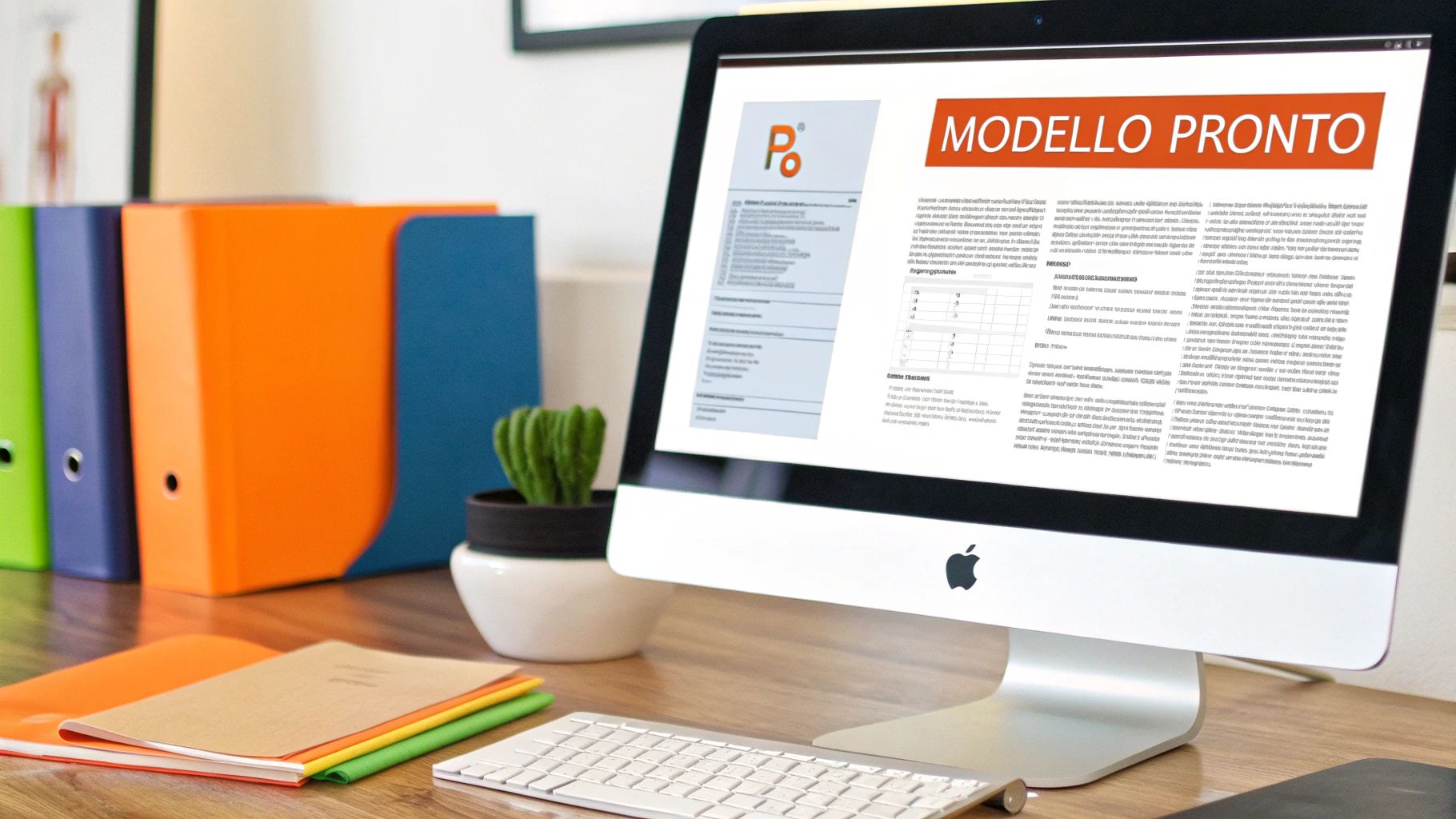 Icona di download per un file PDF, che simboleggia il modello di regolamento per casa vacanze.