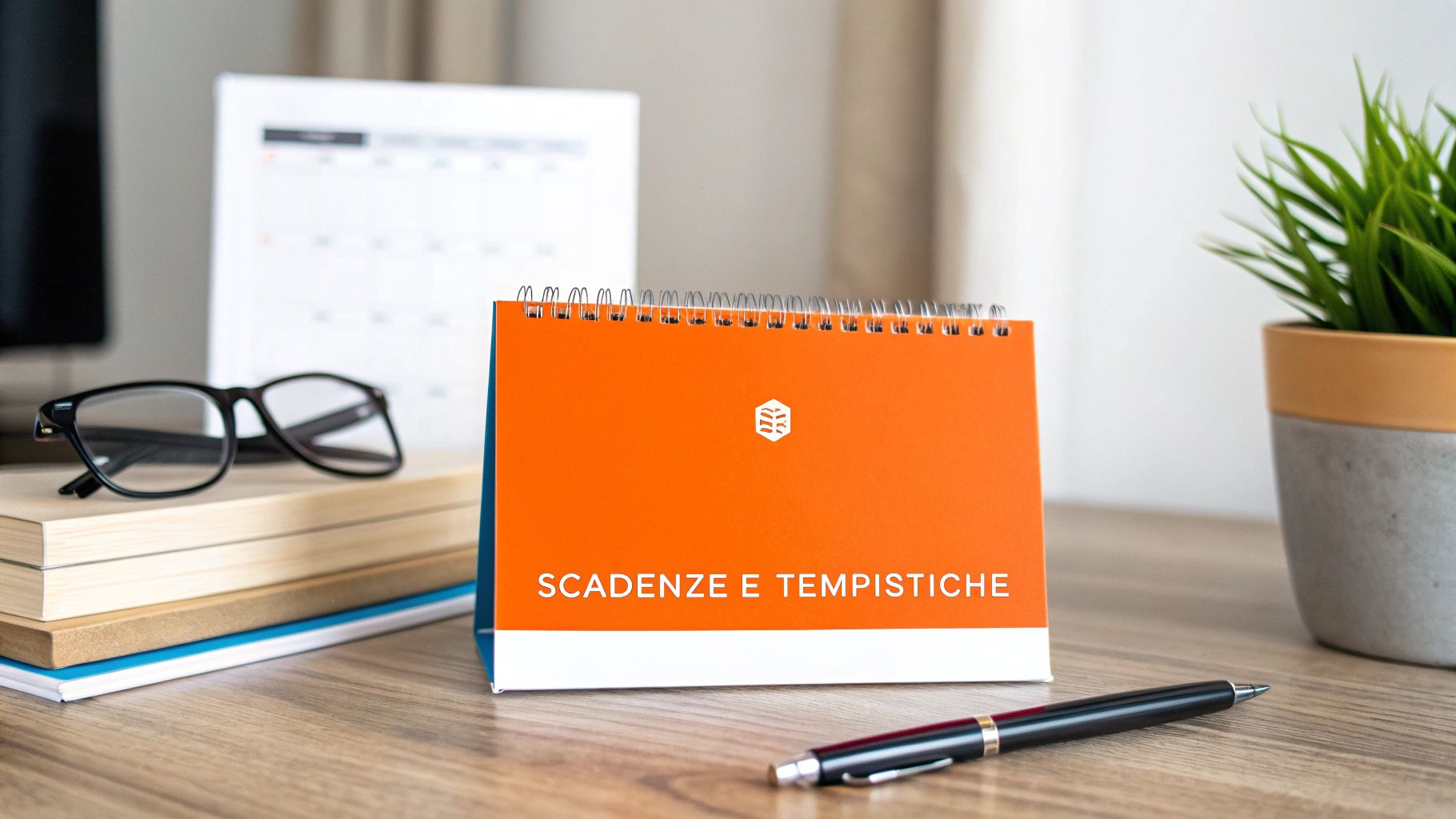 Calendario che segna la scadenza per la dichiarazione annuale imposta di soggiorno