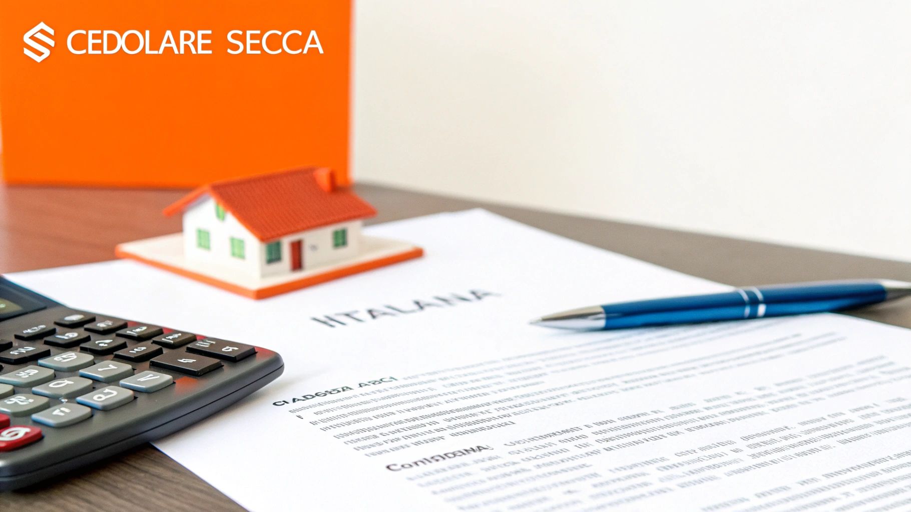 Persona che calcola le tasse su una calcolatrice