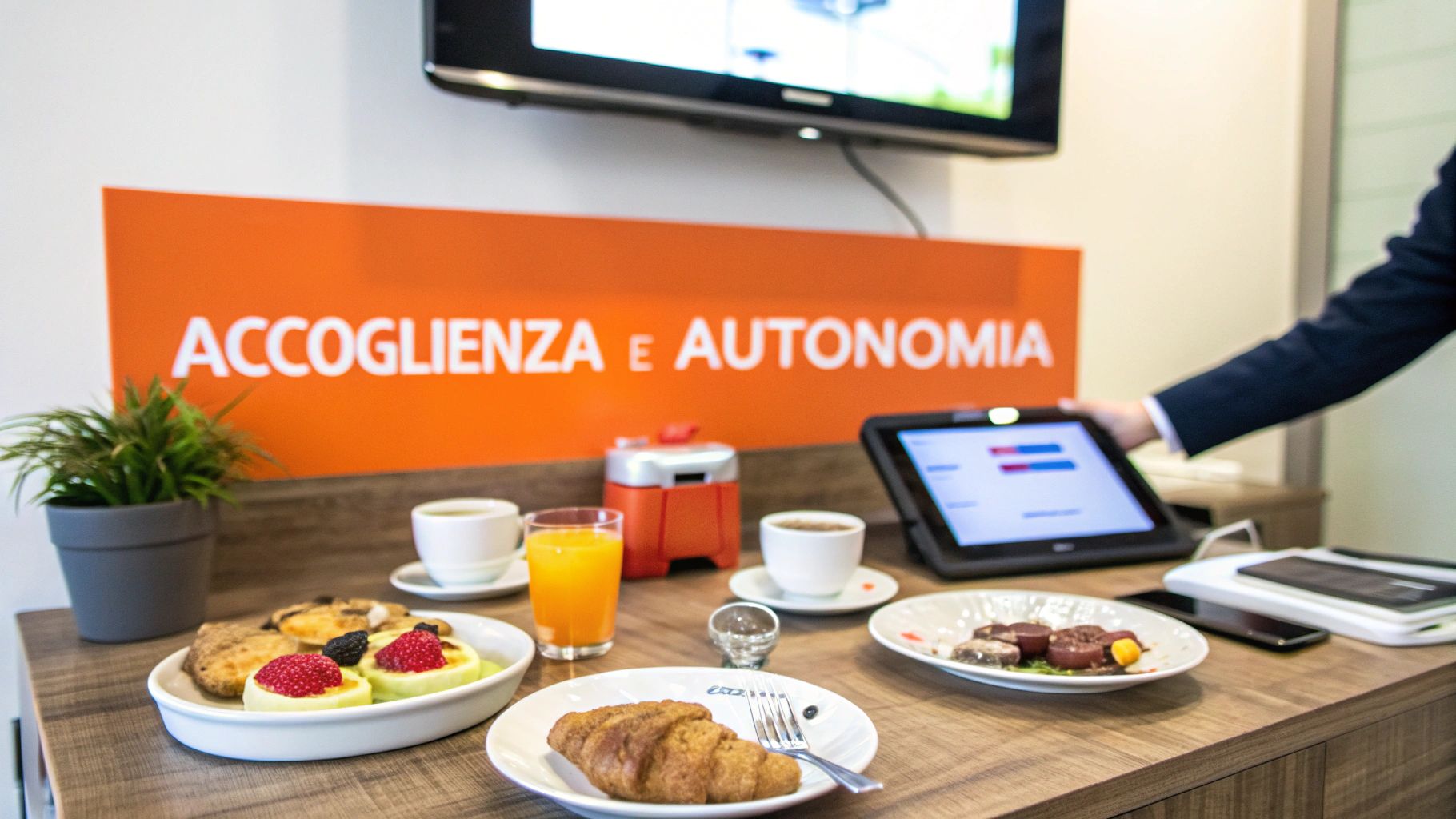 Una camera da letto accogliente e ben arredata con luce naturale che entra dalla finestra