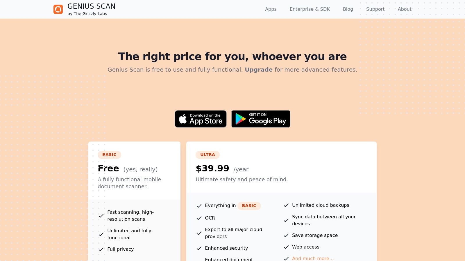 Genius Scan (The Grizzly Labs)