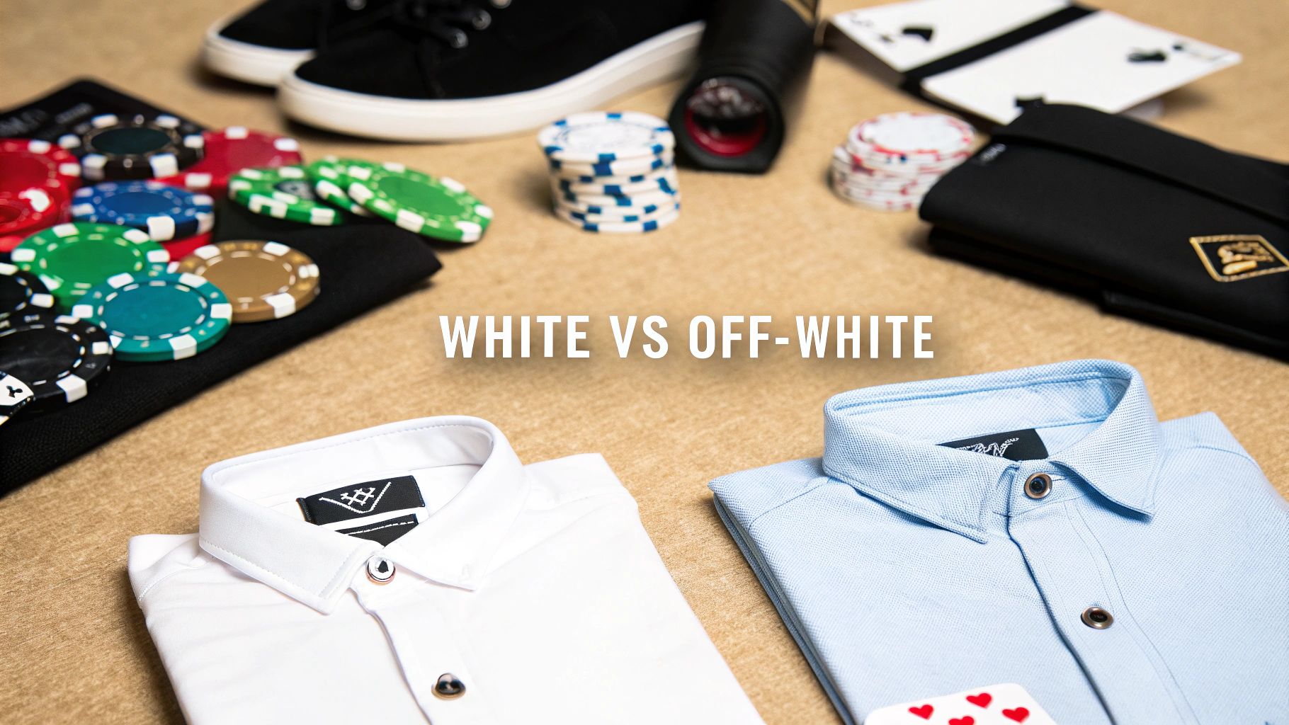 White Off-White Shirt: A Style Guide for a Winner's Mindset