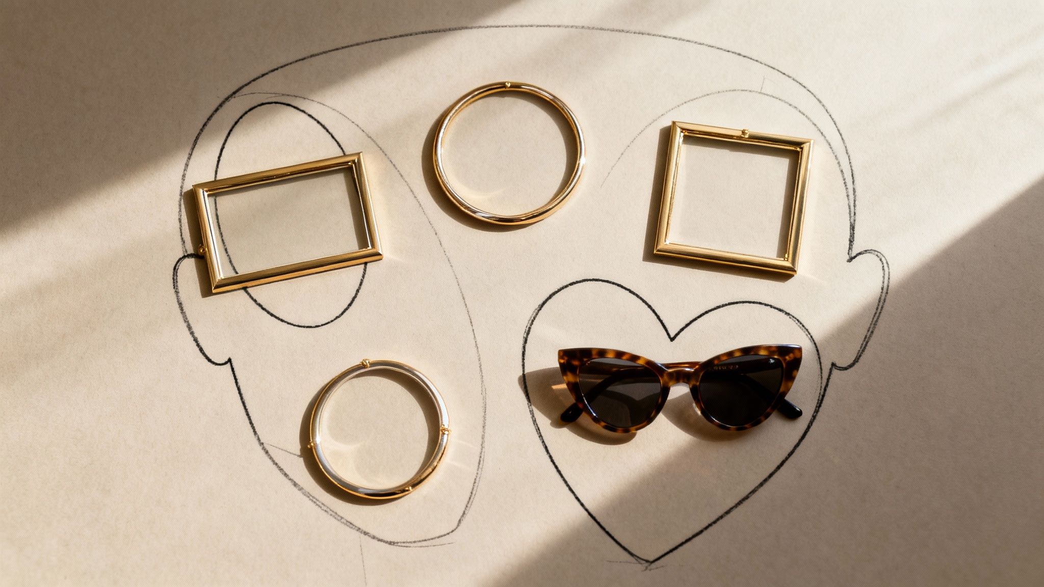A stylish woman with a confident smile, wearing perfectly fitting eyeglasses that complement her face shape.