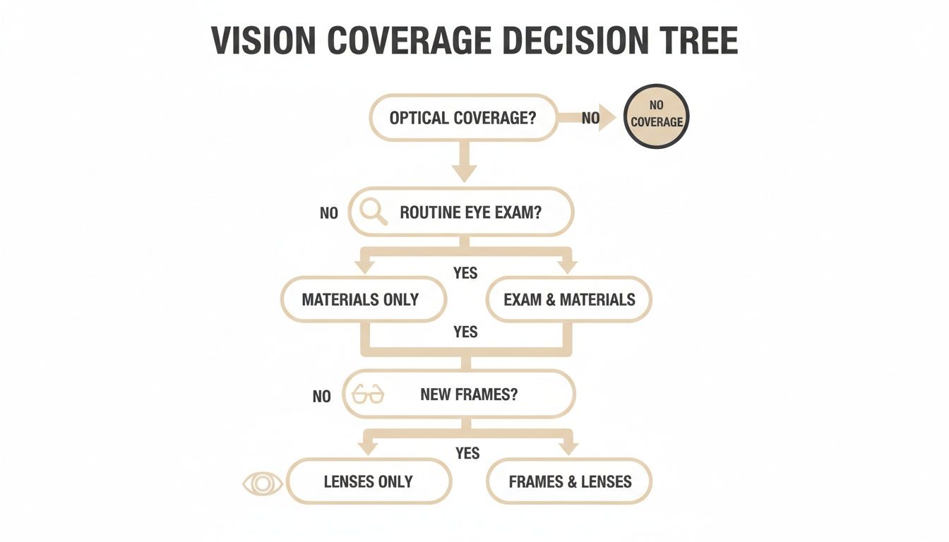 Infographic about understanding vision insurance