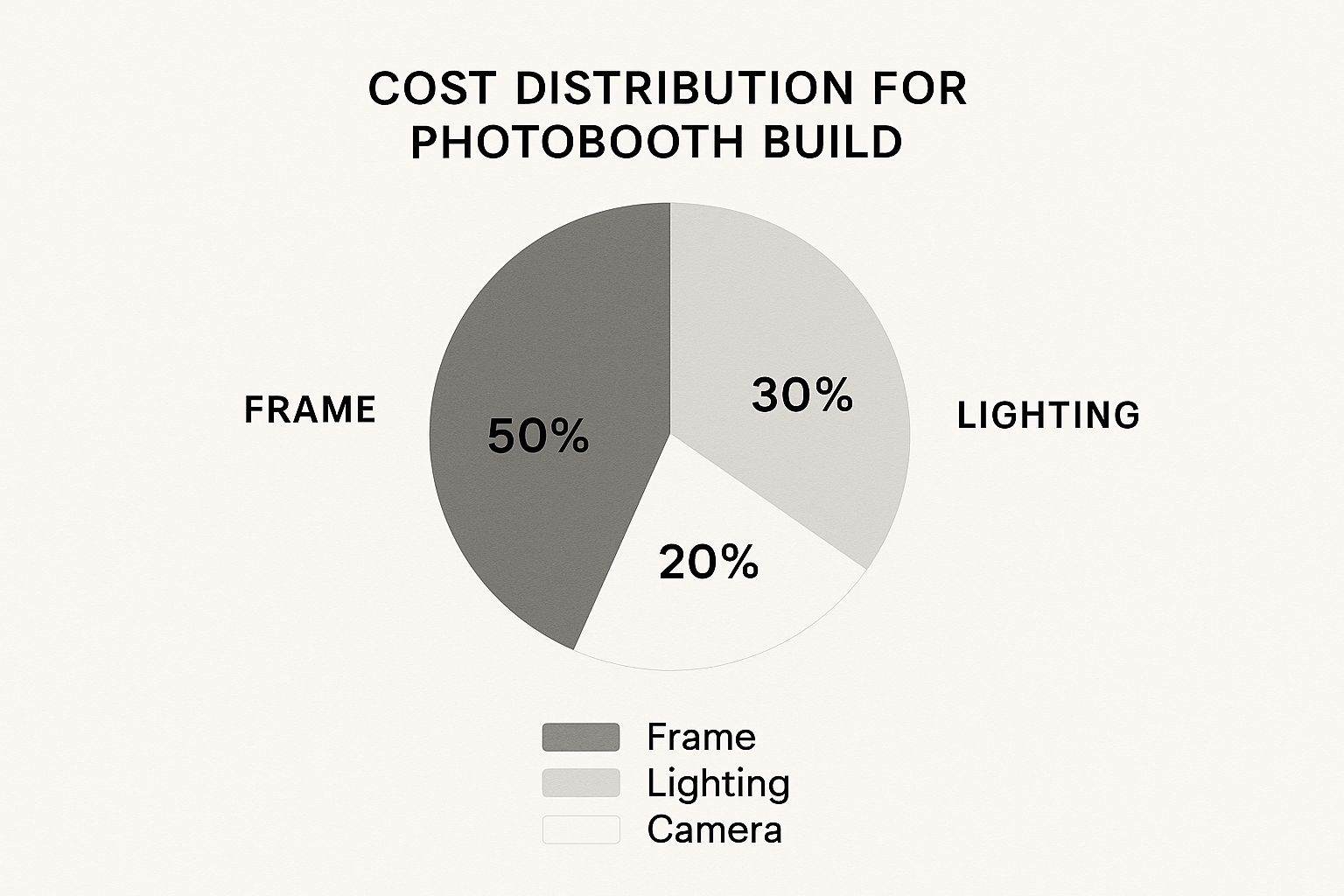 Infographic about how to make a photobooth