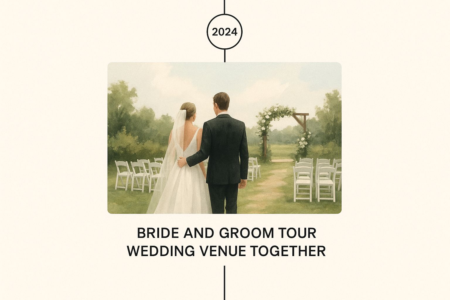 Infographic about wedding planning timeline
