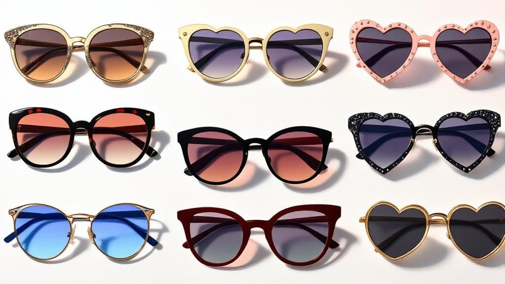 Oversized Glasses and Sunglasses