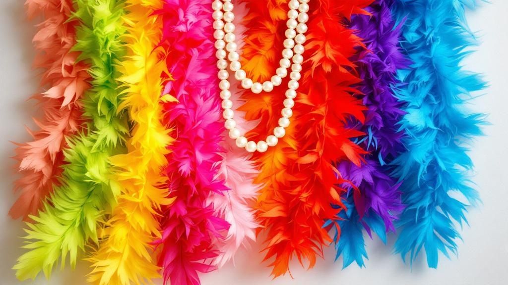 Feather Boas and Jewelry