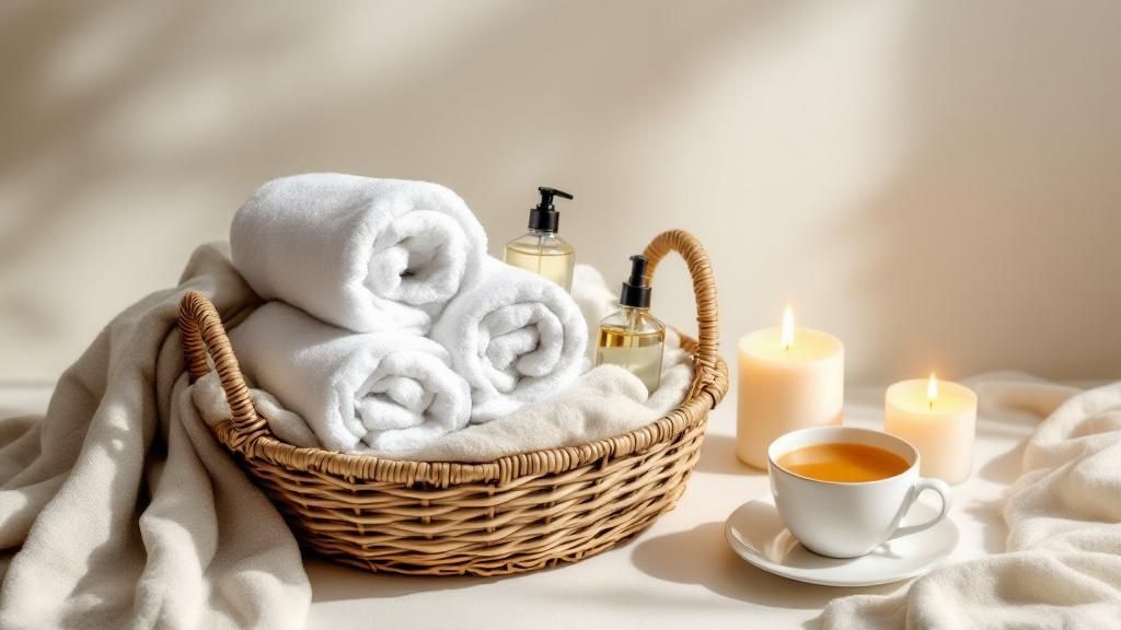 Staycation Getaway Basket