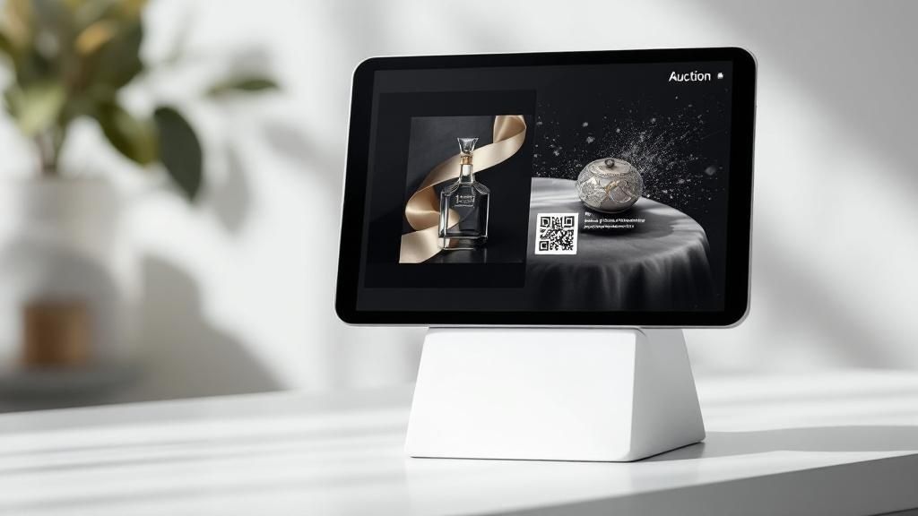 Interactive Digital Displays with QR Codes