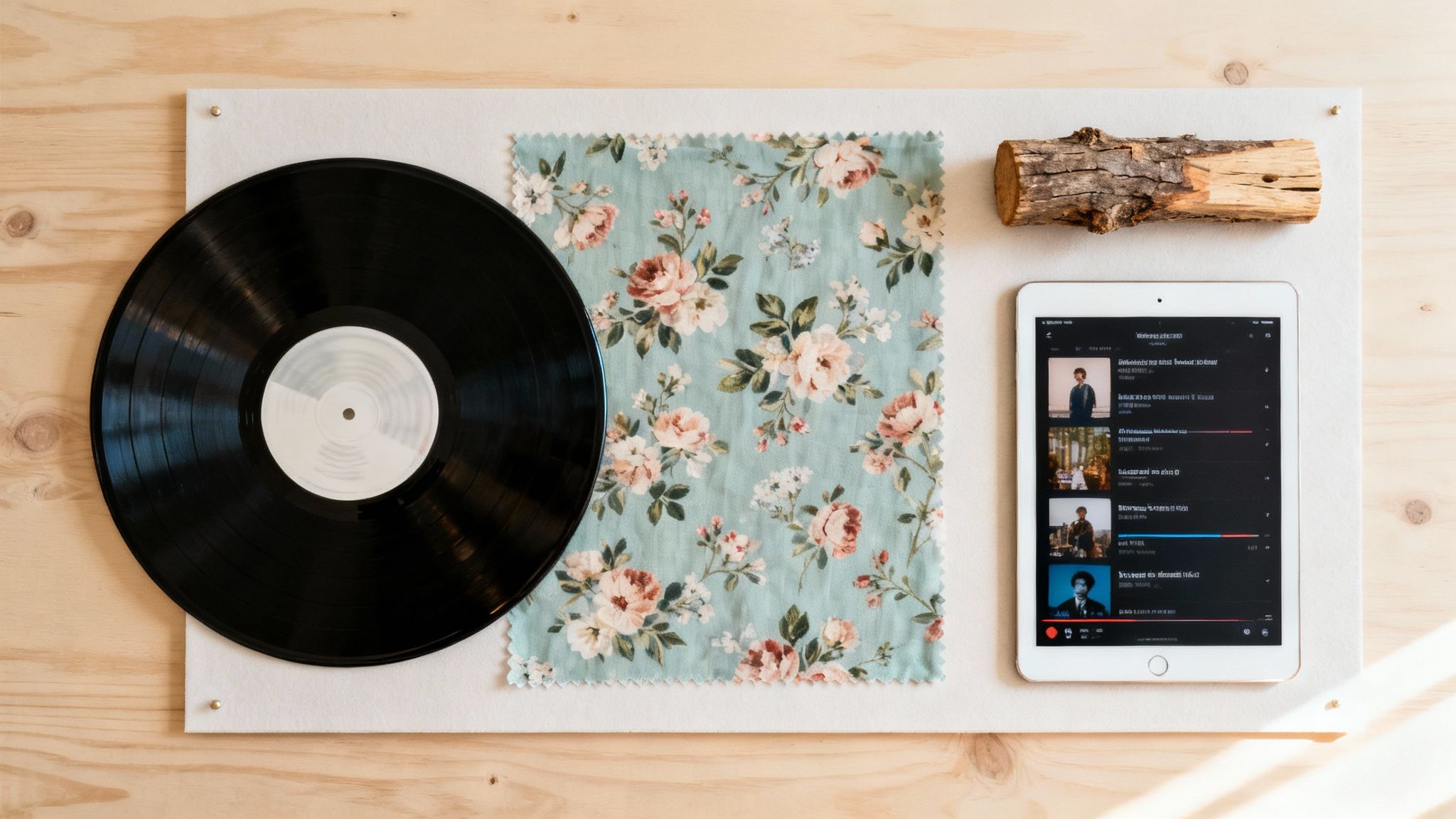Guests enjoying a photo booth at an event