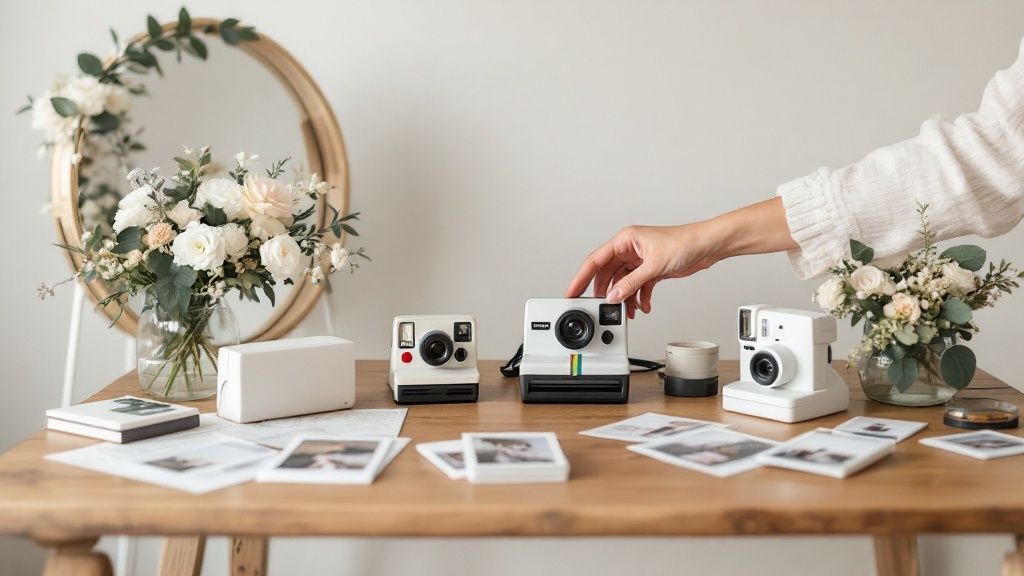 Polaroid Camera Stations