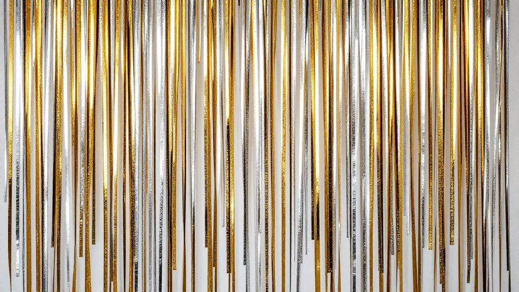 Streamers and Fringe Curtain