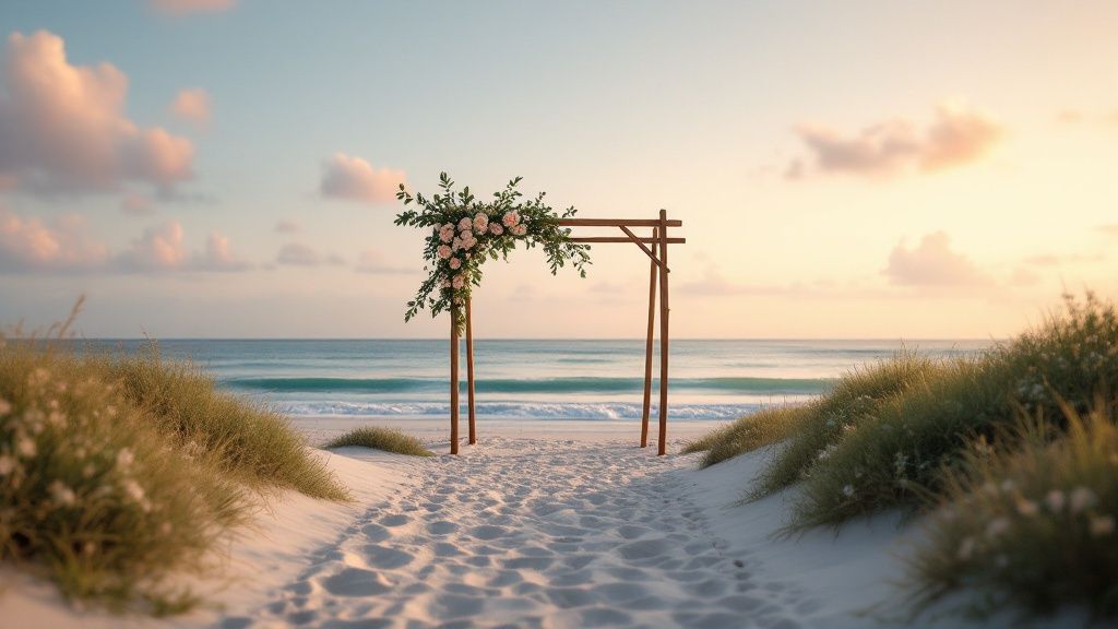 Beach Wedding Ceremony