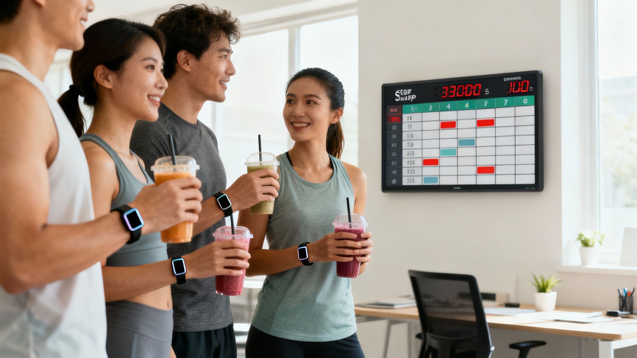 Wellness Challenges and Fitness Competitions