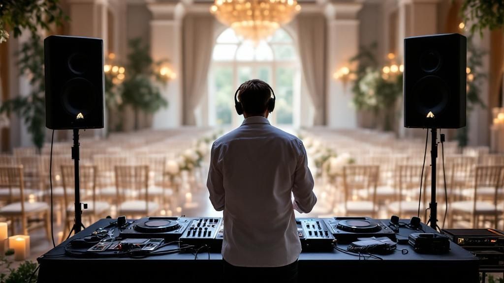 Wedding DJ Timeline