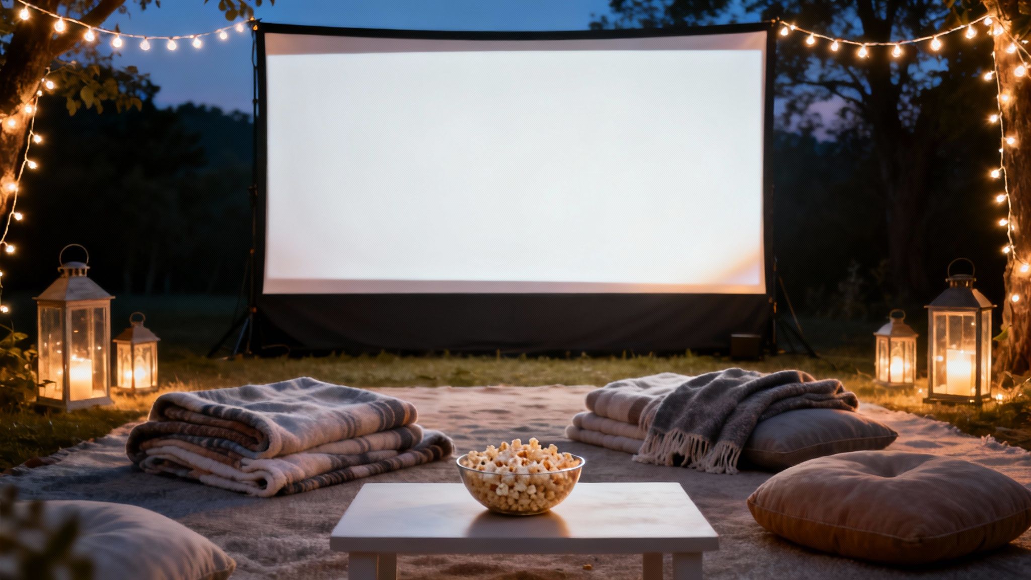 Outdoor Movie Night Under the Stars