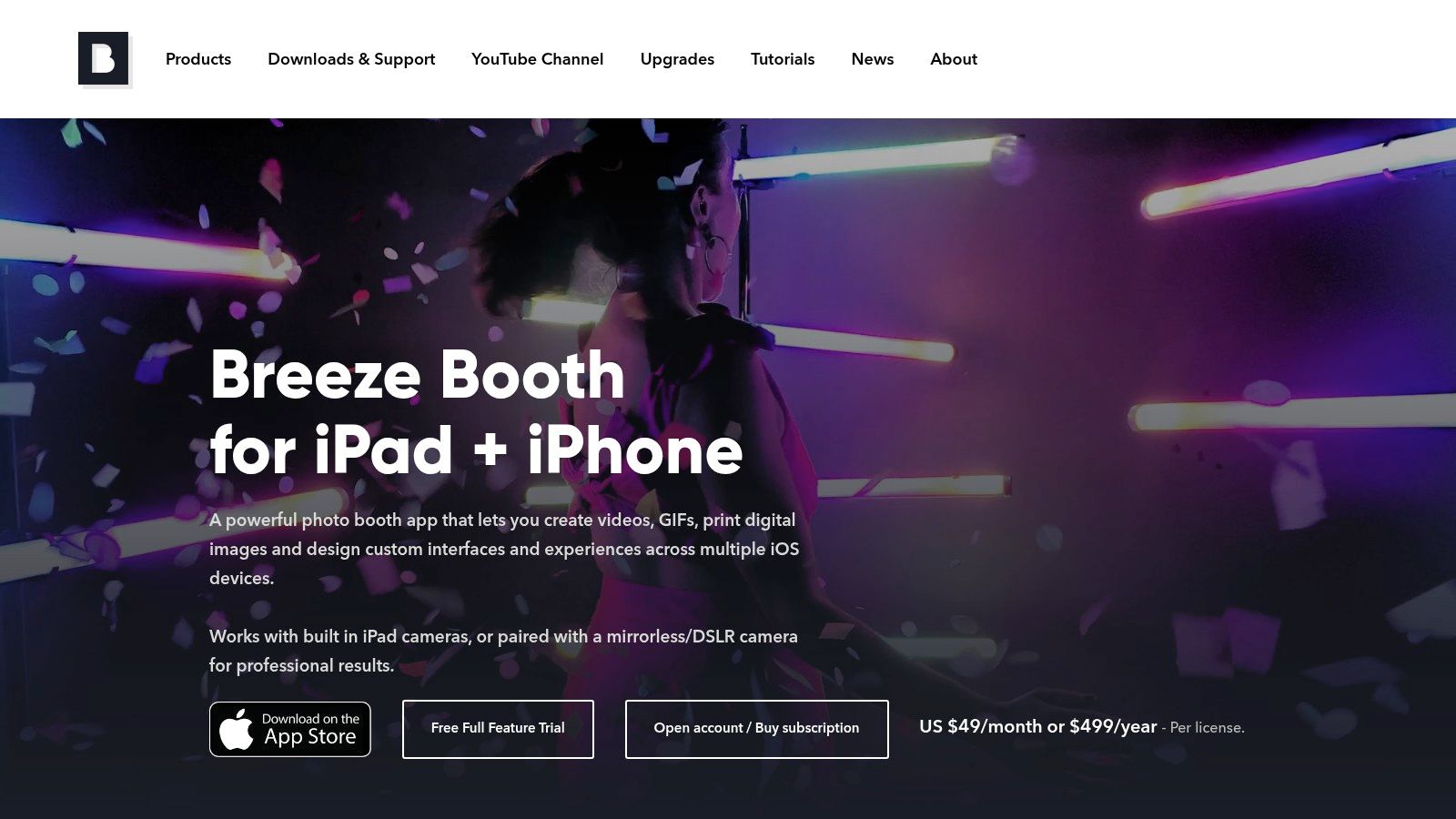 Breeze Booth for iPad