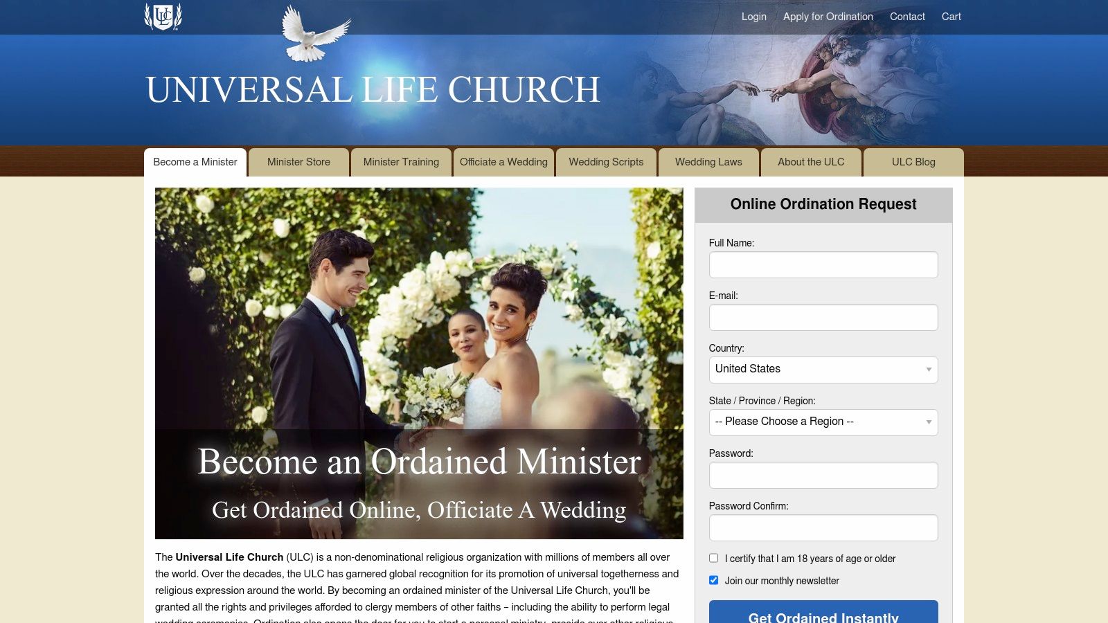 Universal Life Church (ULC)
